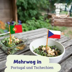 Mehrweg beim EM-Spiel Portugal gegen Tschechien