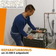 Leipziger Reparaturbonus aufgestockt
