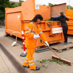 Mobile Grünschnittsammlung in Schönefeld-Ost am 11. Juni 2022