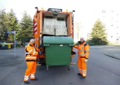 Spätere Entleerung der Abfallbehälter