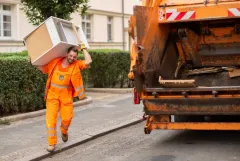 Abholung von Elektroschrott und Sperrmüll
