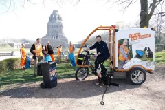 Leipziger Frühjahrsputz im vollen Gange