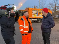 Kika LIVE bei der Stadtreinigung Leipzig
