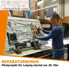 Projektstart Leipziger Reparaturbonus