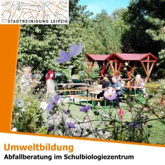 Stadtreinigung Leipzig bei Jubiläumsfeier im Schulbiologiezentrum dabei