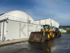 Aus Bioabfall wird Kompost und Energie