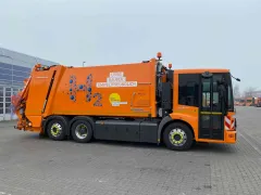 Unterwegs im H2-Abfallsammelfahrzeug