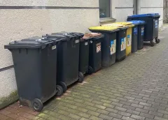 Starke Sturmböen: Achtung bei der Tonnenbereitstellung!