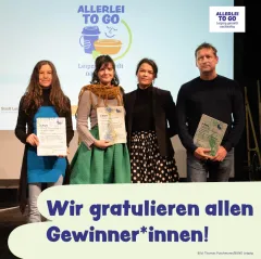 Gratulation allen kreativen Köpfen!