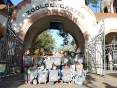 Gewinnerklasse besucht Leipziger Zoo