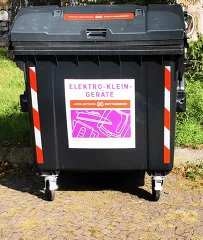 Ende des Pilotprojekts „Sammelbehälter für Elektrokleingeräte“