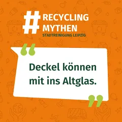 Mythen rund um Abfall klären -  Altglas