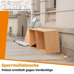 Sperrmülltrickser konnten angezeigt werden