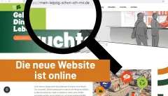 Neu Website: "Mein Leipzig schon ich' mir!"