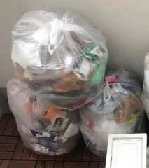 Umgang mit kontaminierten Abfällen