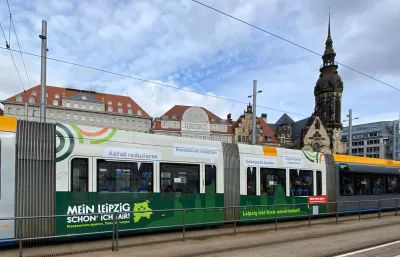„Mein Leipzig schon ich mir“- Straßenbahn in Leipzig unterwegs