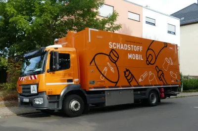Schadstoffmobil: Änderung des Standorts Volksgartenstraße