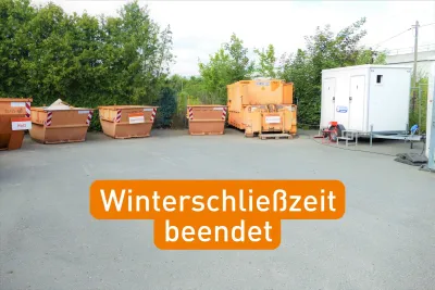 Winterschließzeit beendet