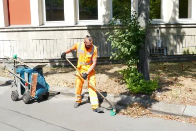Leistung unserer Straßenreinigung