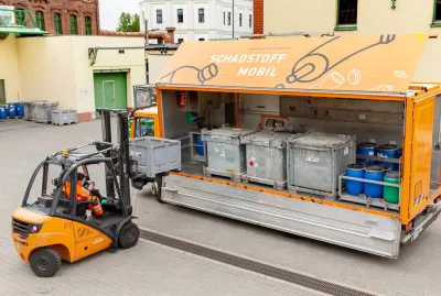 Stationäre Schadstoffsammelstelle am 29. April 2022 geschlossen