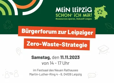 Ihre Meinung ist gefragt: Bürgerforum am 11. November 2023
