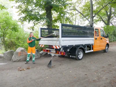 Stadtreinigung Leipzig testet Elektro-Transporter