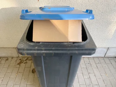 Hinweise zur Befüllung der Blauen Tonne