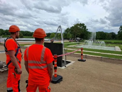 Wasserbecken am Richard-Wagner-Hain eingeweiht