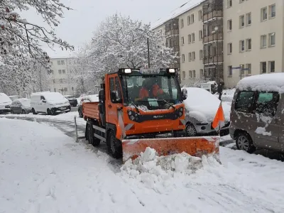 Winterdienst im Einsatz