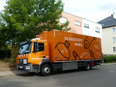 Schadstoffmobil im Juni und Juli 2021