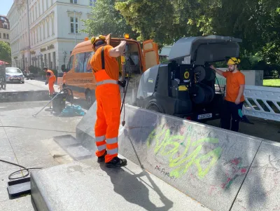Neuer Hochdruckreiniger zur Graffitientfernung