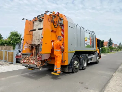 Verschiebung der Abfallentsorgung durch Christi Himmelfahrt