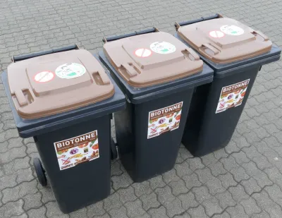 Biotonnen in Leipzig erhalten Chip