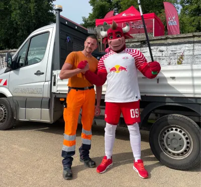 Bullis Bande Frühjahrsputz mit der Stadtreinigung Leipzig