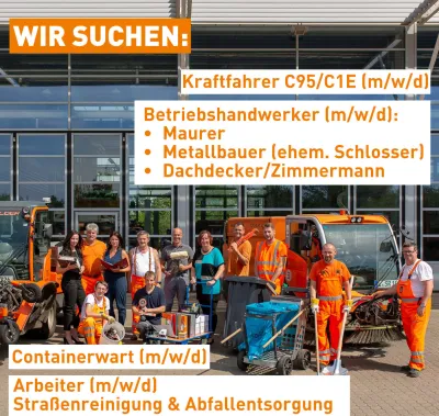 Diverse Stellen zu besetzen