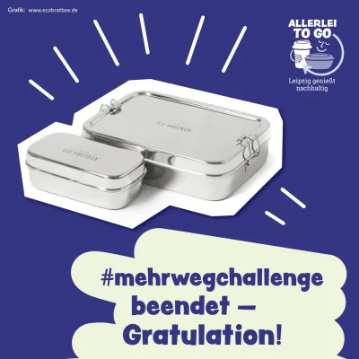 Gratulation den Mehrweg-Nutzern