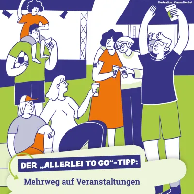 Feiert Fußball mit Mehrwegbechern!