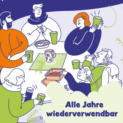 Weihnachtsgrüße vom Projekt Allerlei to go