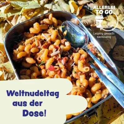 Weltnudeltag aus der Dose