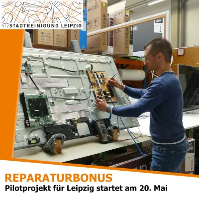 Projektstart Leipziger Reparaturbonus