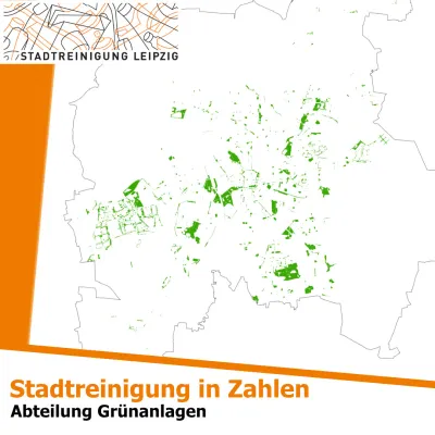 Stadtreinigung in Zahlen: Grünanlagen