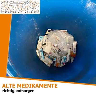 Alte Medikamente entsorgen