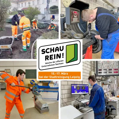 "Schau rein"-Angebote der Stadtreinigung Leipzig