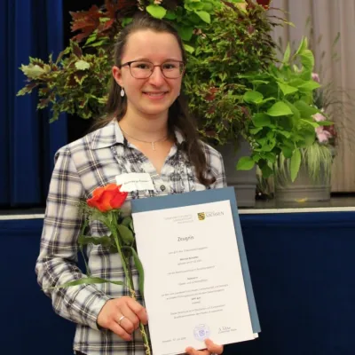 Jahrgangsbeste Landschaftsgärtnerin