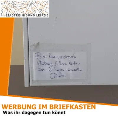 Werbung im Briefkasten
