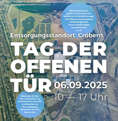 Tag der offenen Tür am Entsorgungsstandort Cröbern
