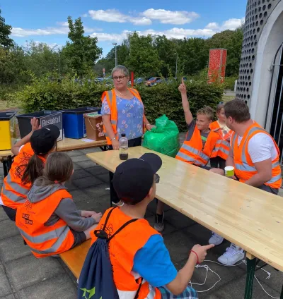 Ferienspiele 2021 bei der Stadtreinigung Leipzig