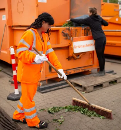 Mobile Grünschnittsammlung in Schönefeld-Ost