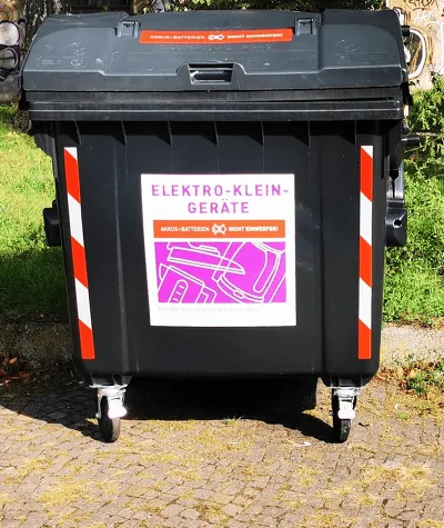 Ende des Pilotprojekts „Sammelbehälter für Elektrokleingeräte“