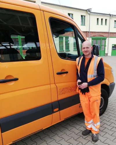 Ein Blick in die Frühschicht der Leipziger Straßenreinigung